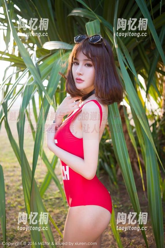 魅妍社 - 短裤与阳光的邂逅：Mieko林美惠子美图精选，让人浮想联翩！